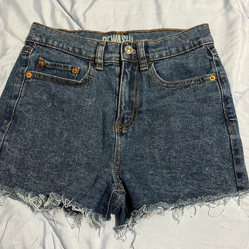 Rewash high waisted cutoff jean shorts
